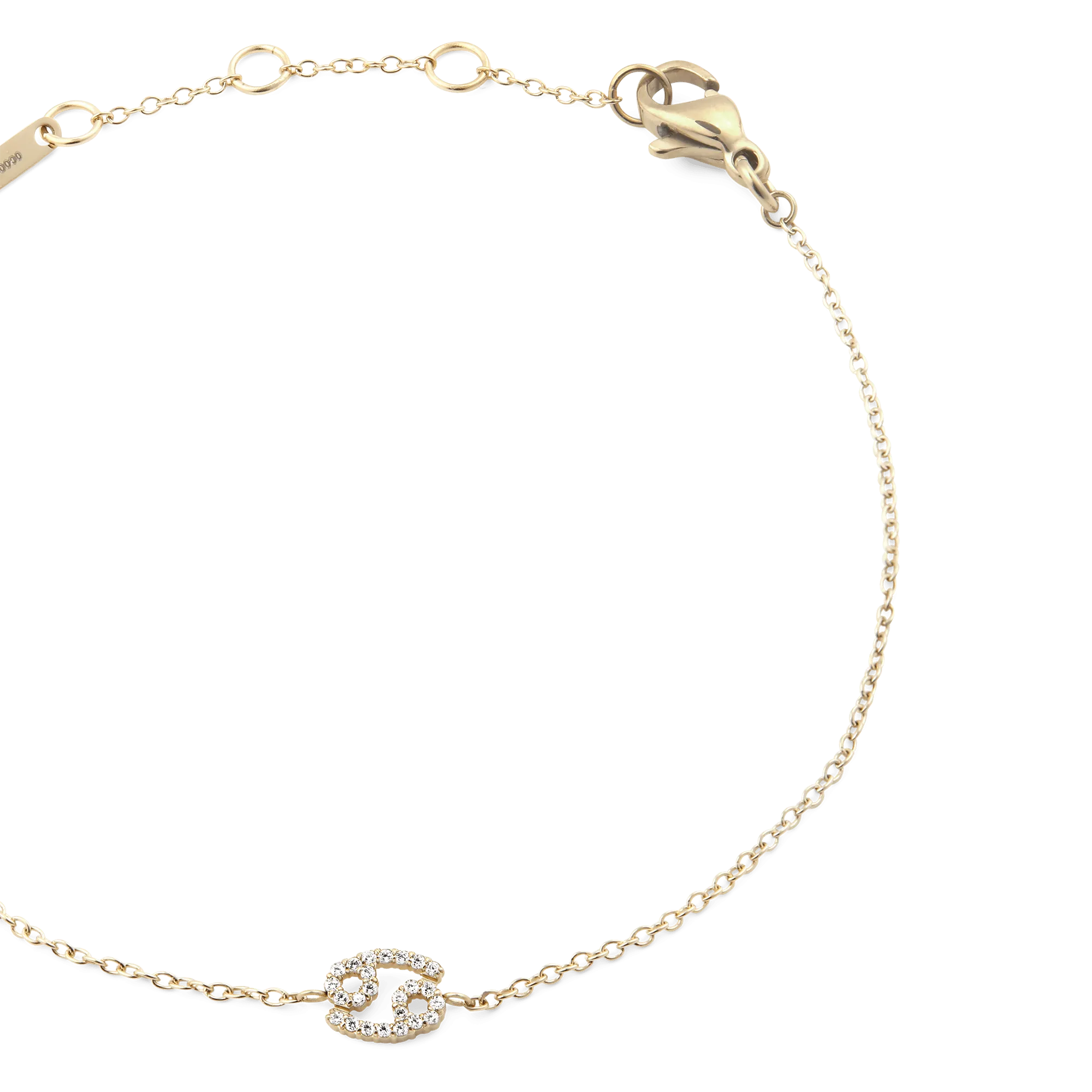 Daniel Wellington Crystal Zodiac Chain Bracelet Gold