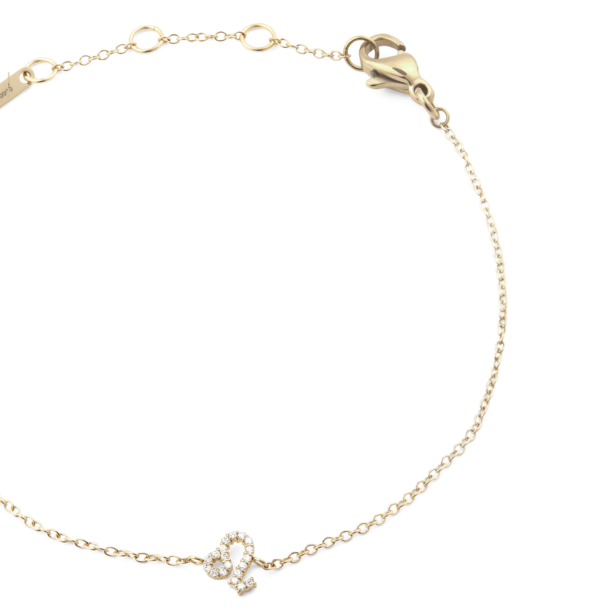 Daniel Wellington Crystal Zodiac Chain Bracelet Gold