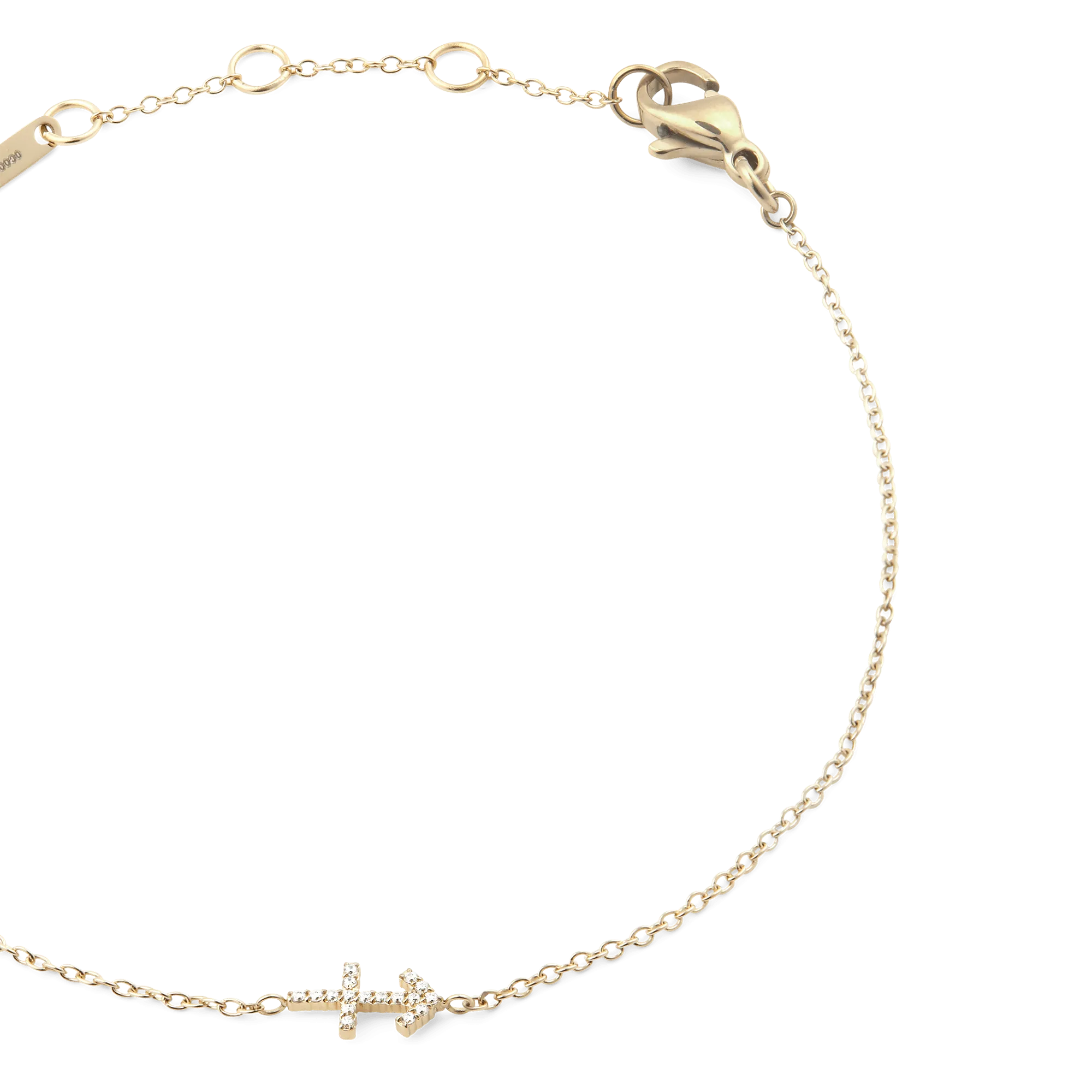 Daniel Wellington Crystal Zodiac Chain Bracelet Gold