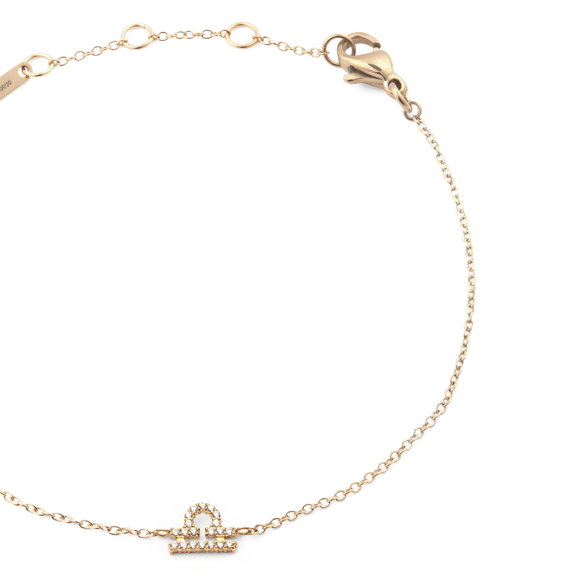 Daniel Wellington Crystal Zodiac Chain Bracelet Gold