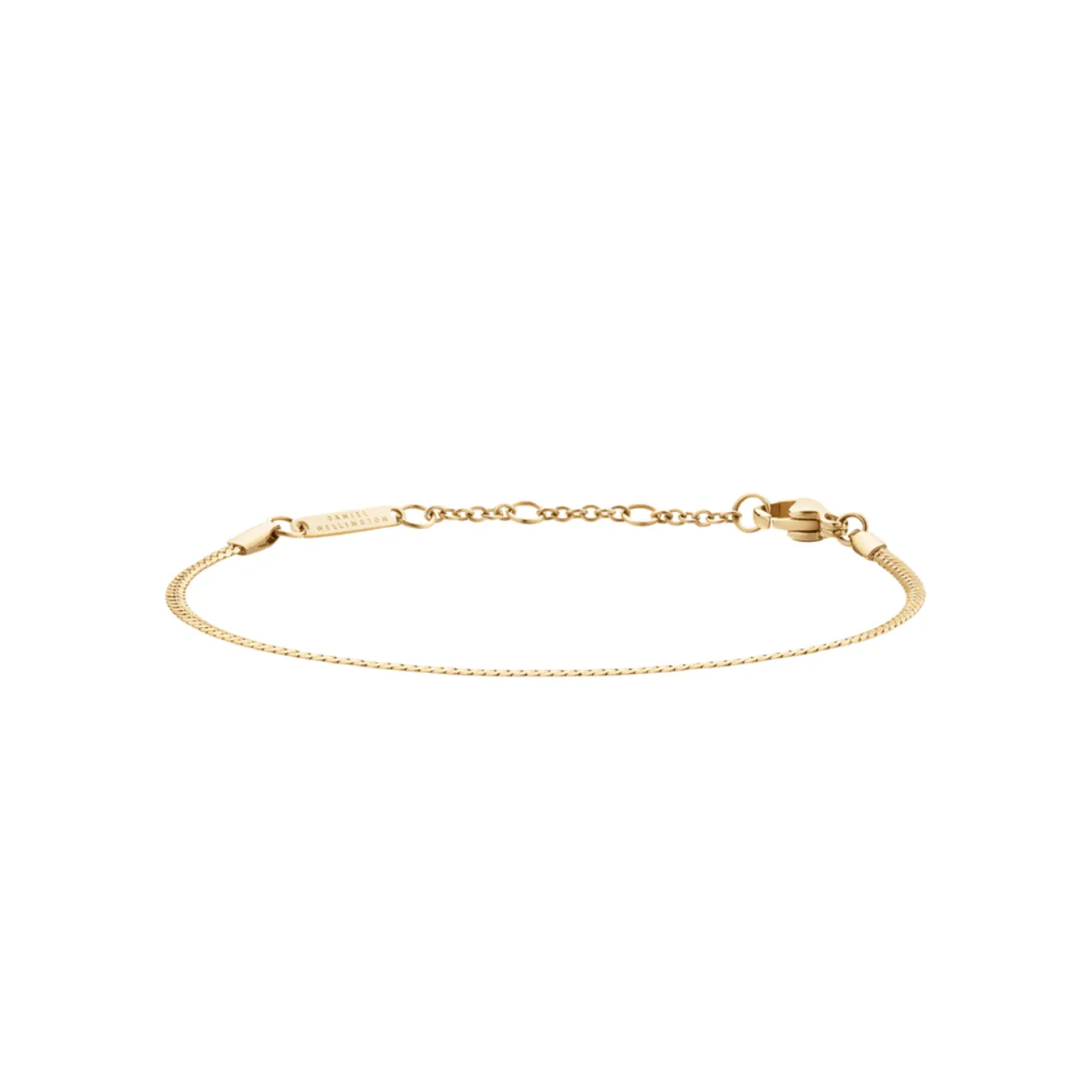 Daniel Wellington Flat Chain Bracelet 155-185mm Gold DW00400542
