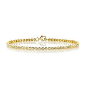 Diamond Bezel Tennis Bracelet