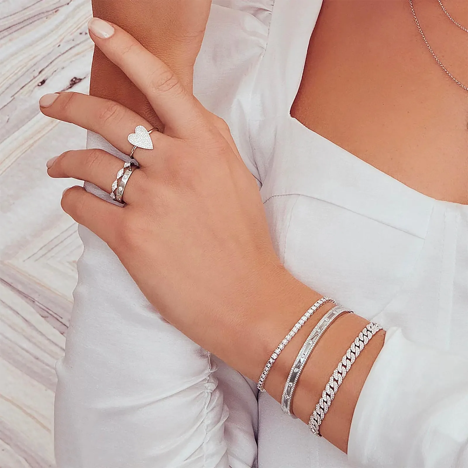 Diamond Link Bracelet