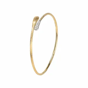 Diamond Lucia Overlapping Teardrop Cuff