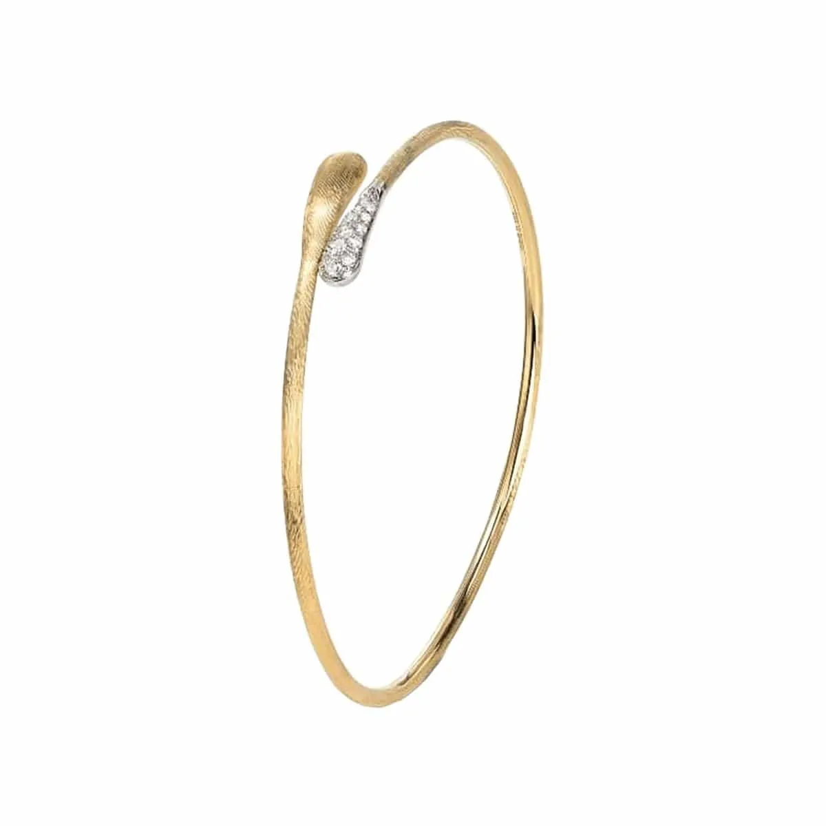 Diamond Lucia Overlapping Teardrop Cuff