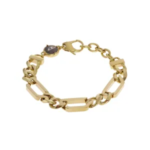 Diesel Steel Gold Bracelet DX1471710
