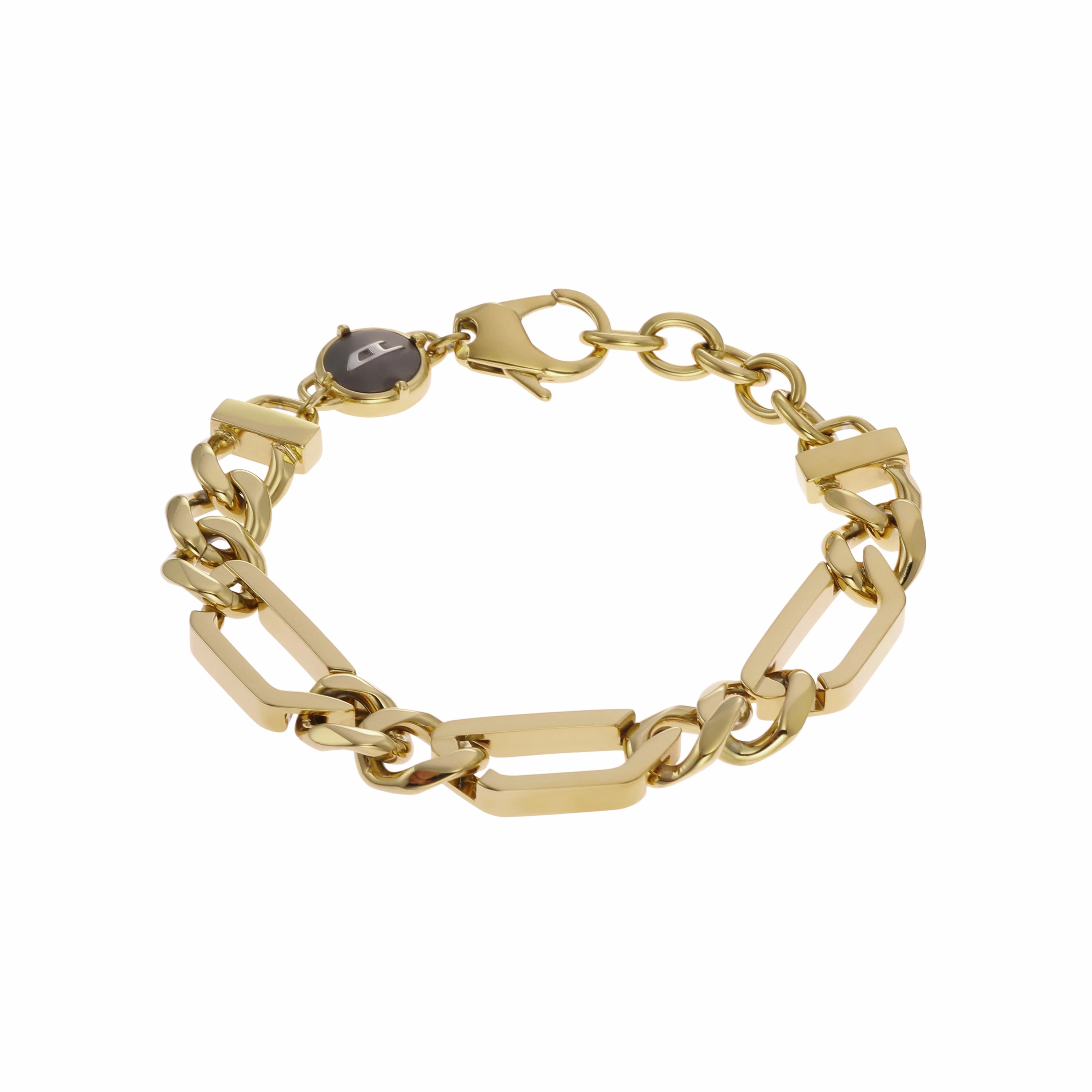 Diesel Steel Gold Bracelet DX1471710