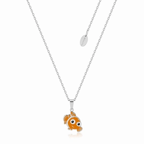 Disney Finding Nemo Stainless Steel Nemo Pendant With 40 7cm Chain