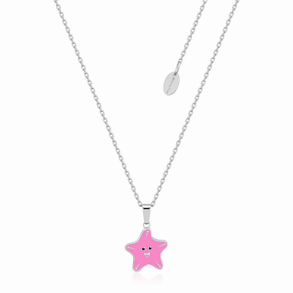 Disney Finding Nemo Stainless Steel  Peach Pendant 40 7cm Chain