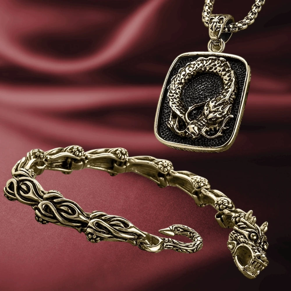 Dragons Lair Gold Set