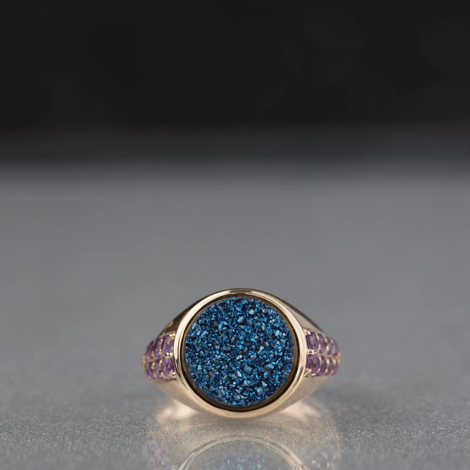 Druzy Quartz Ring