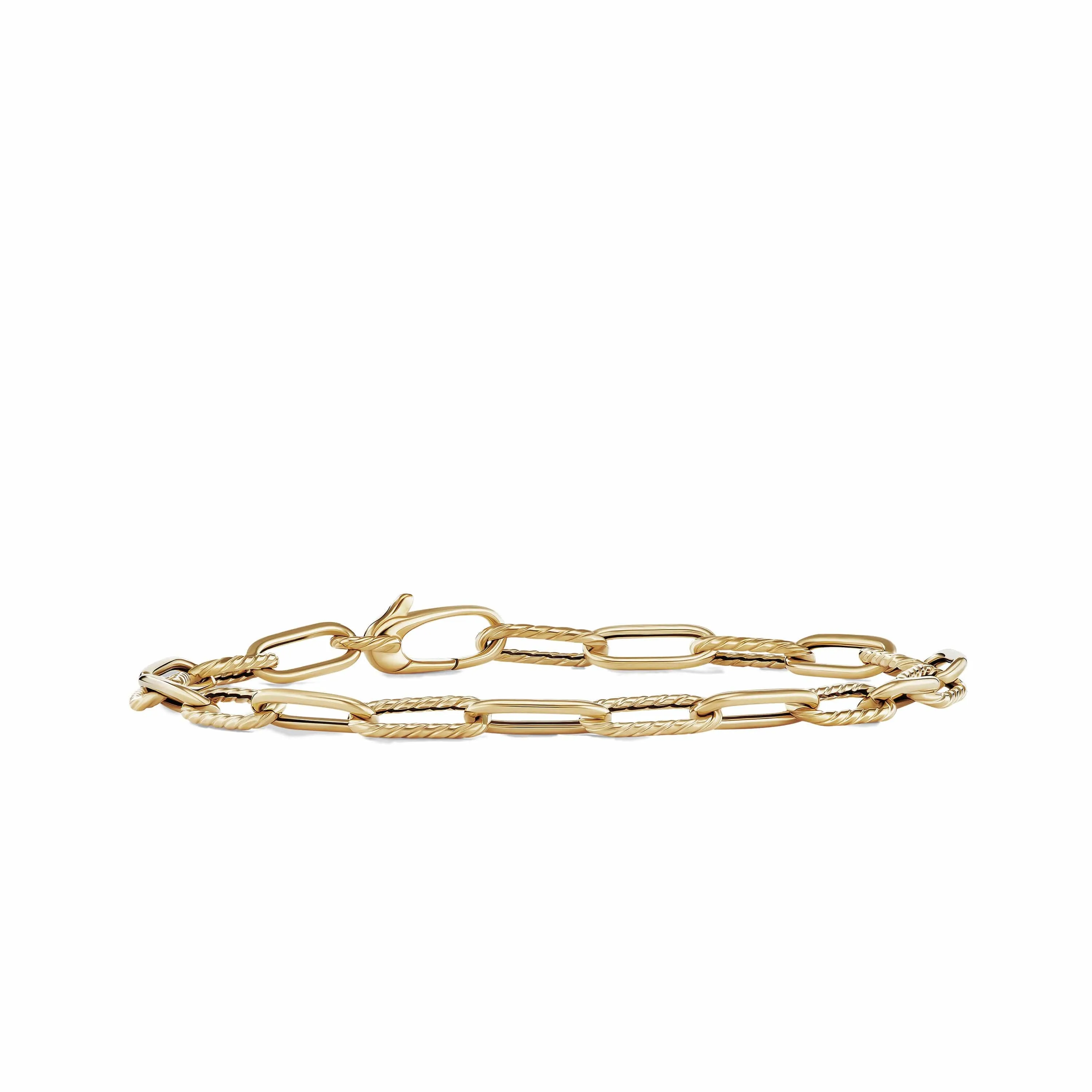 DY Madison Chain Bracelet in 18K Yellow Gold