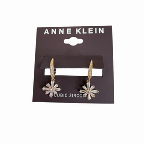 Earrings Dangle/Drop By Anne Klein In Gold