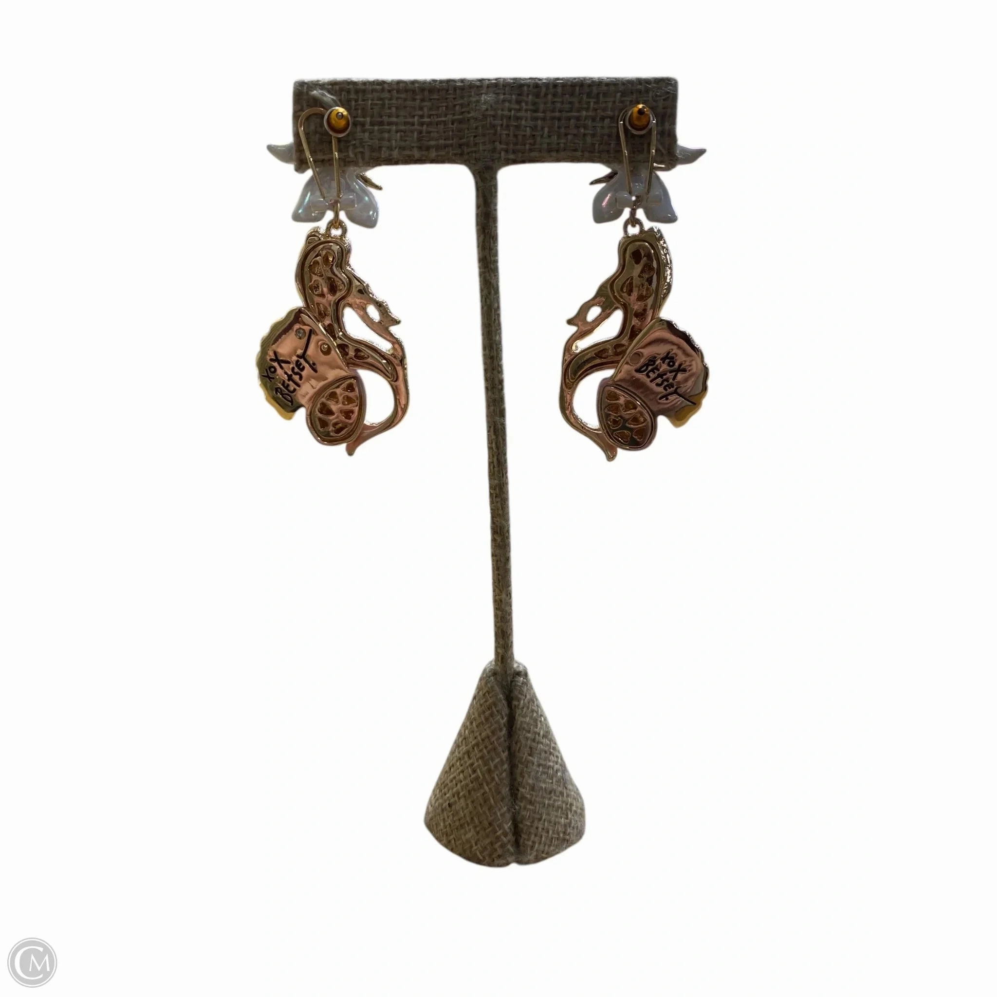 Earrings Dangle/drop By Betsey Johnson