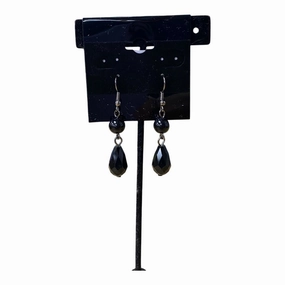Earrings Dangle/Drop In Black