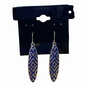 Earrings Dangle/Drop  In Blue