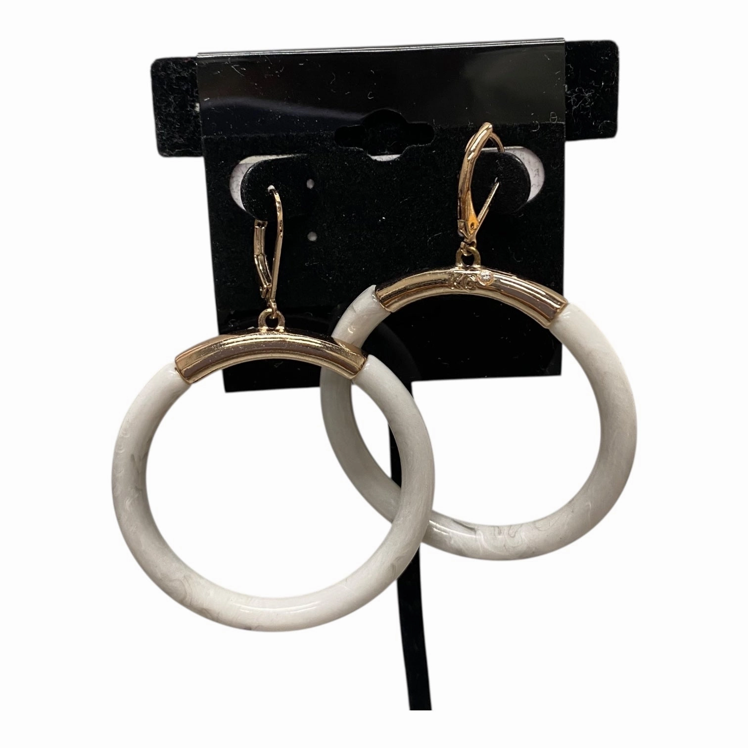 Earrings Dangle/Drop  In Grey