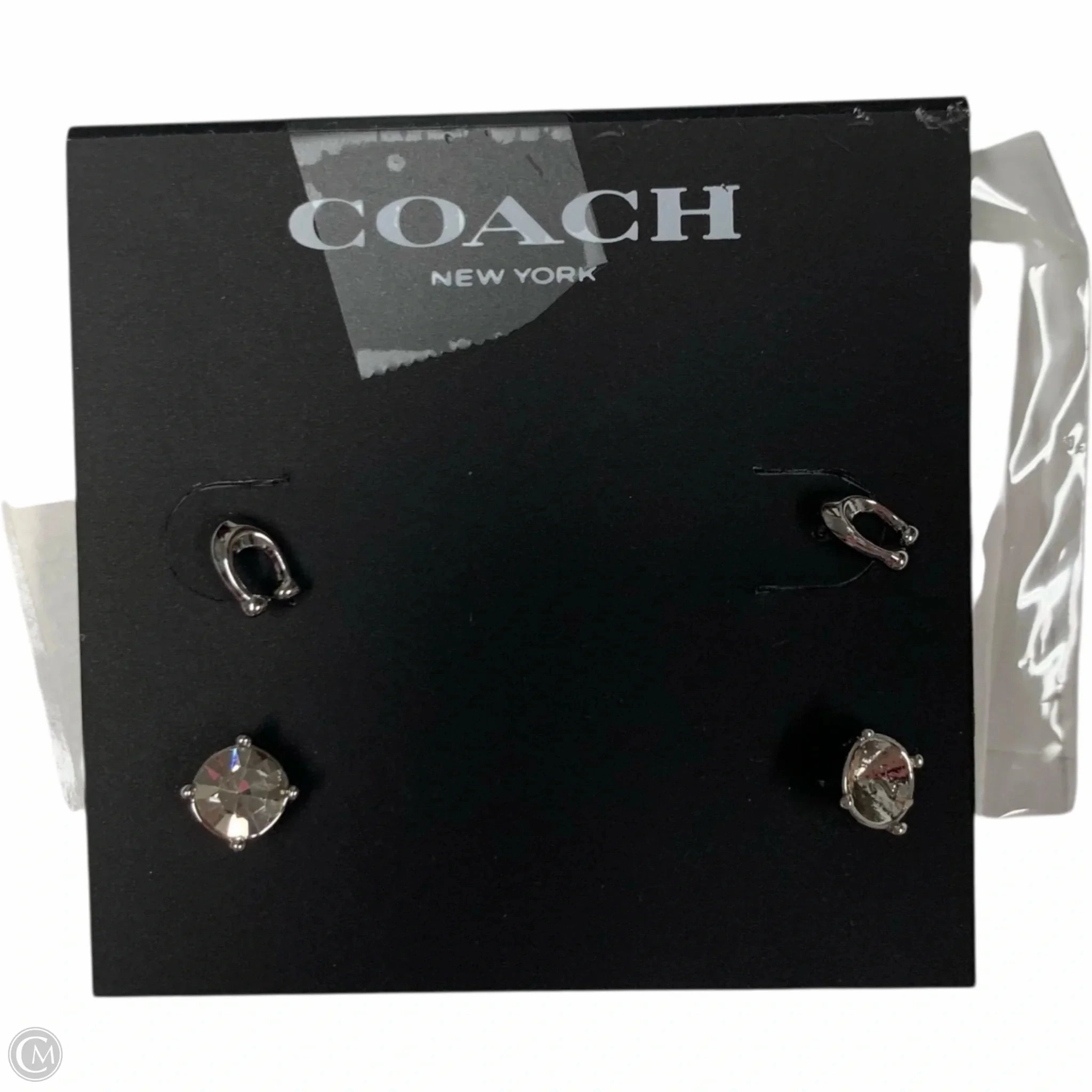 Earrings Designer By Coach, Size: 02 Piece Set