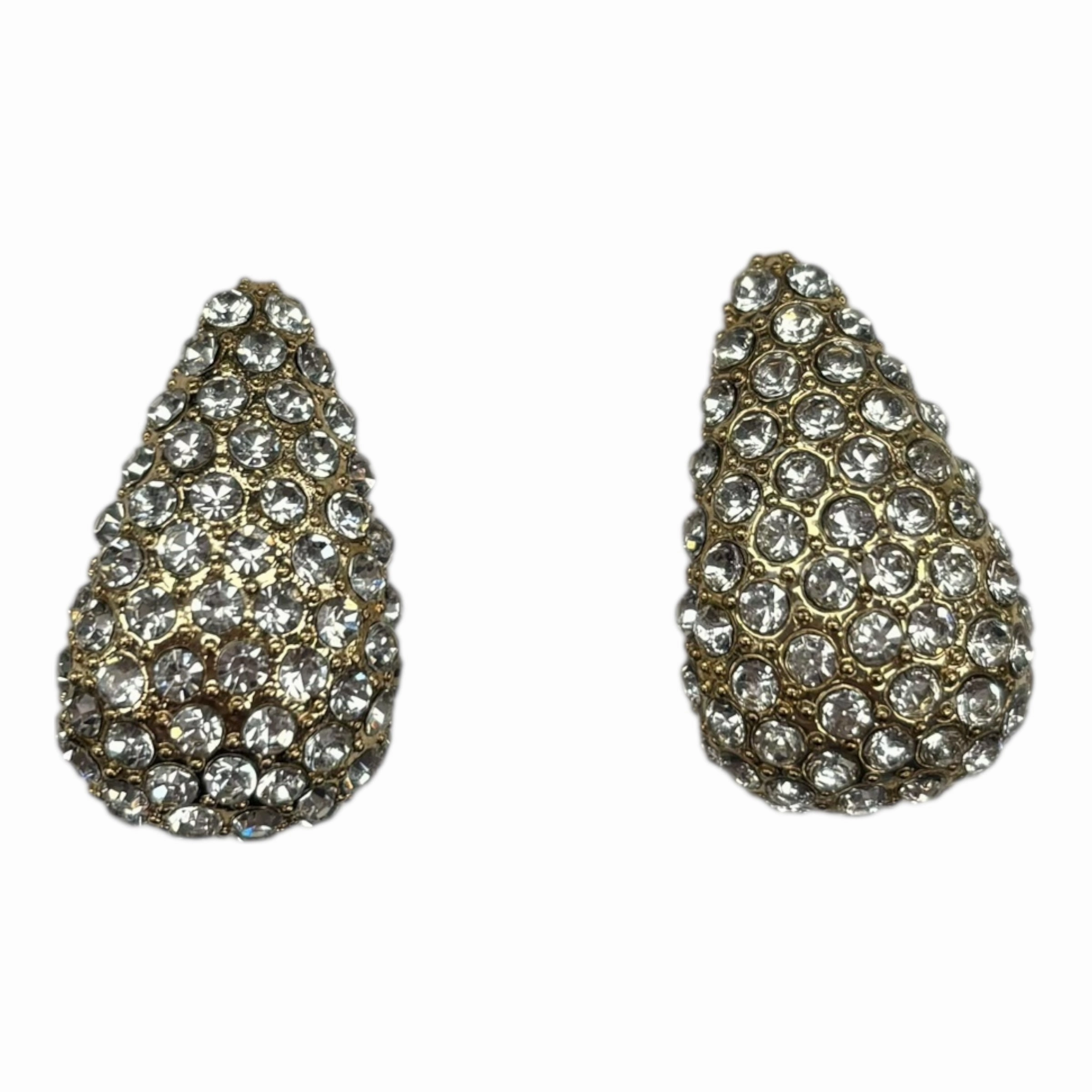 Earrings Hoop By Clothes Mentor In Gold