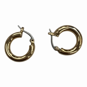 Earrings Hoop By Clothes Mentor In Gold