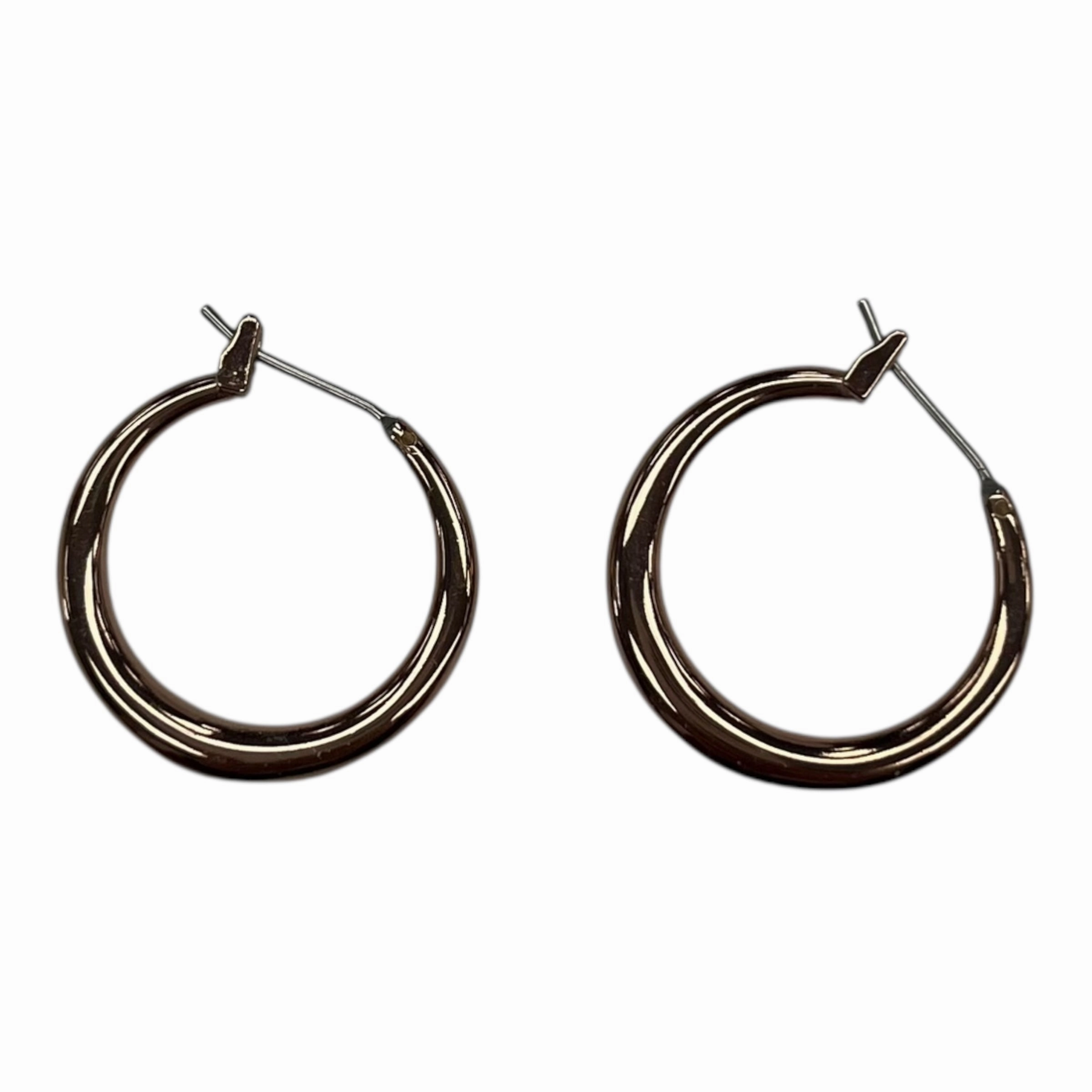 Earrings Hoop By Clothes Mentor In Rose Gold