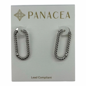 Earrings Hoop By Clothes Mentor In Silver