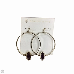 Earrings Hoop By Kendra Scott