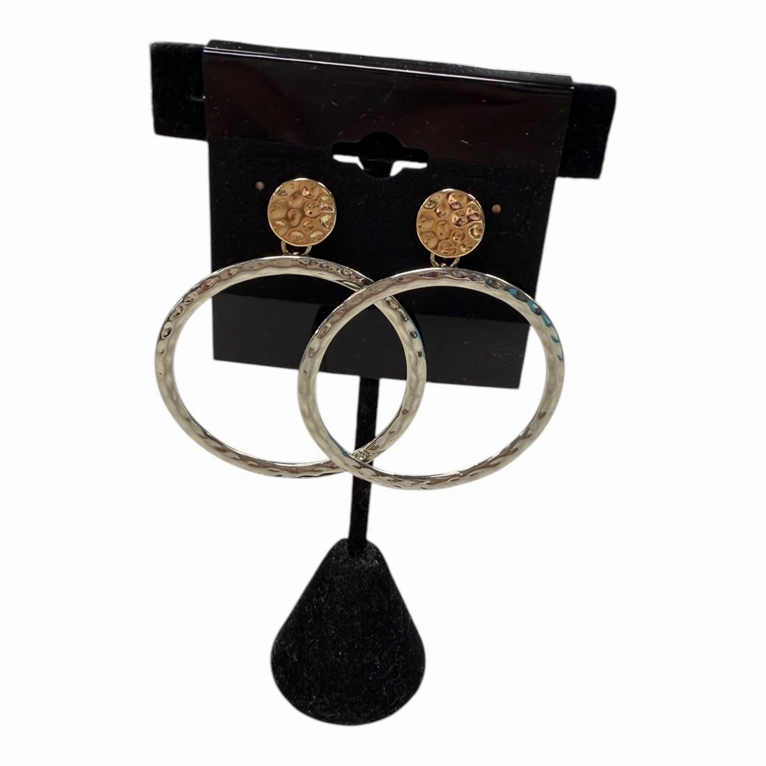 Earrings Hoop  In Silver