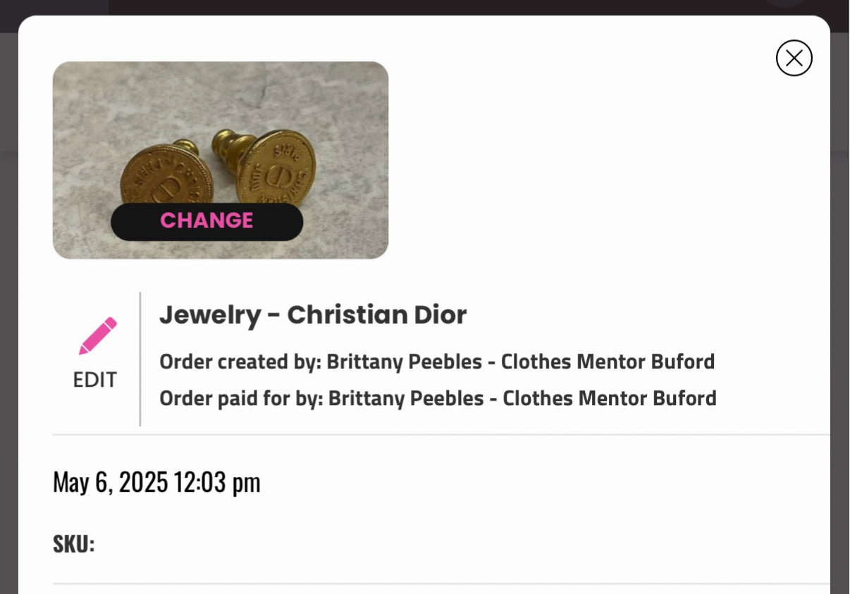 Earrings Luxury Designer By Dior
