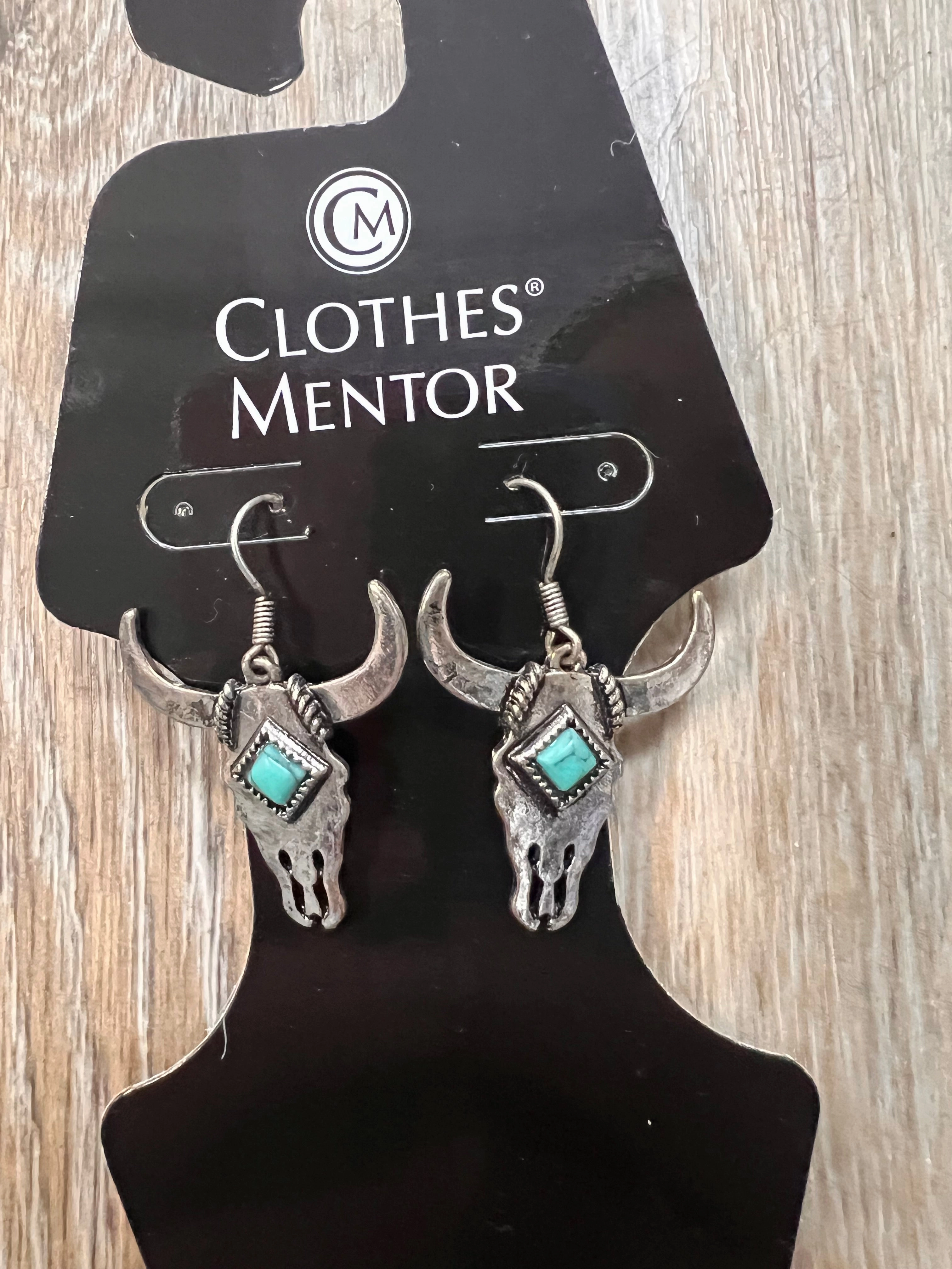 EARRINGS STATEMENT by    CLOTHES MENTOR In SILVER
