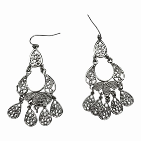 Earrings Statement By Clothes Mentor In Silver