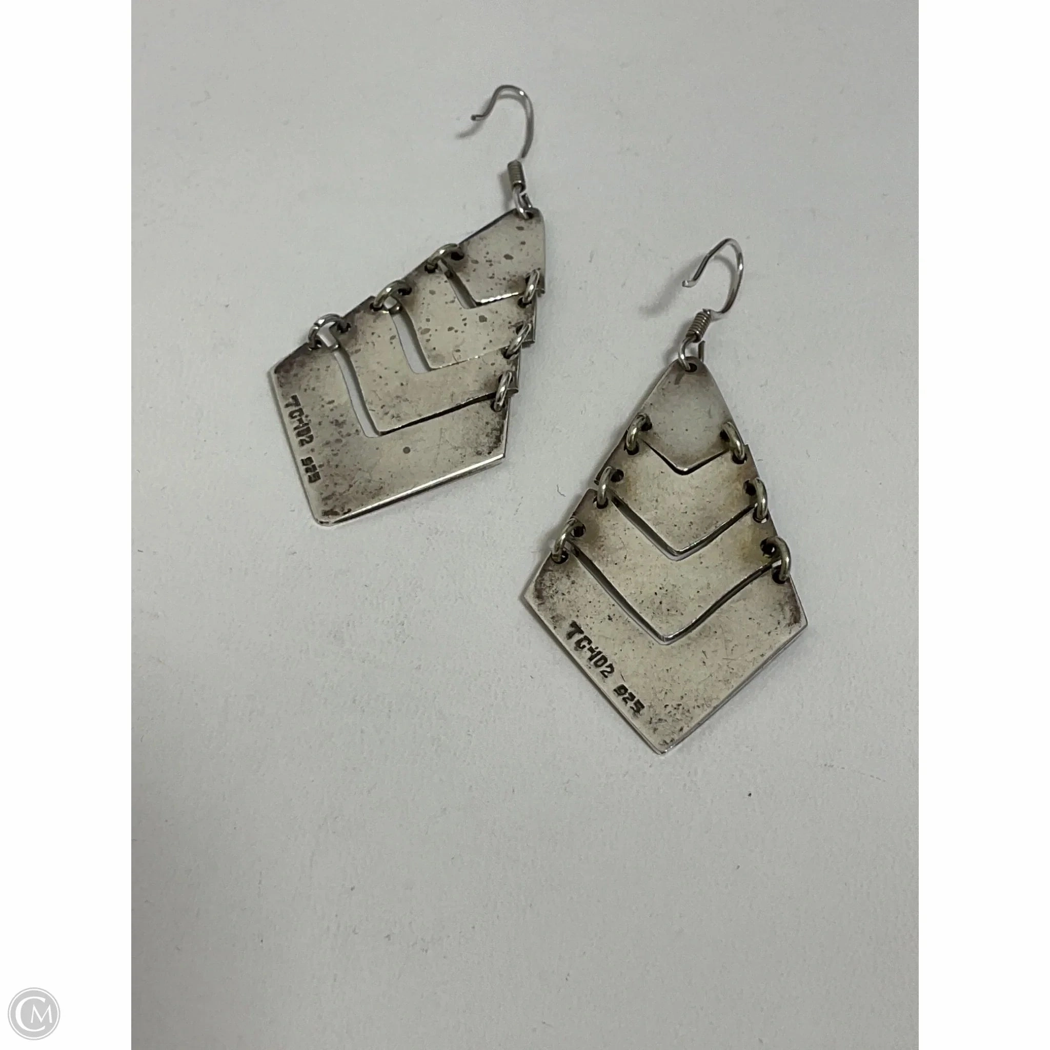 Earrings Sterling Silver By Cmb