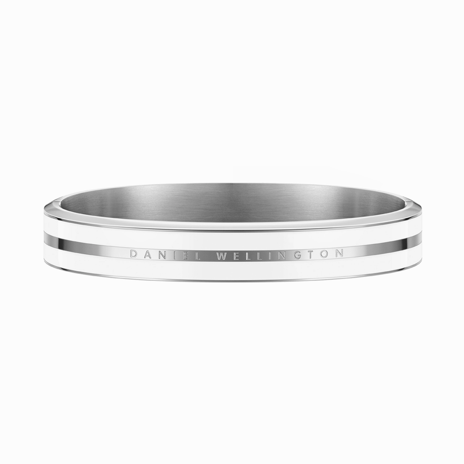 Emalie Infinite White and Silver Bracelet