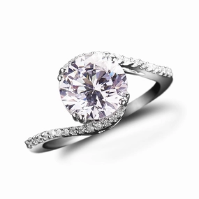 Embrace Solitaire Ring