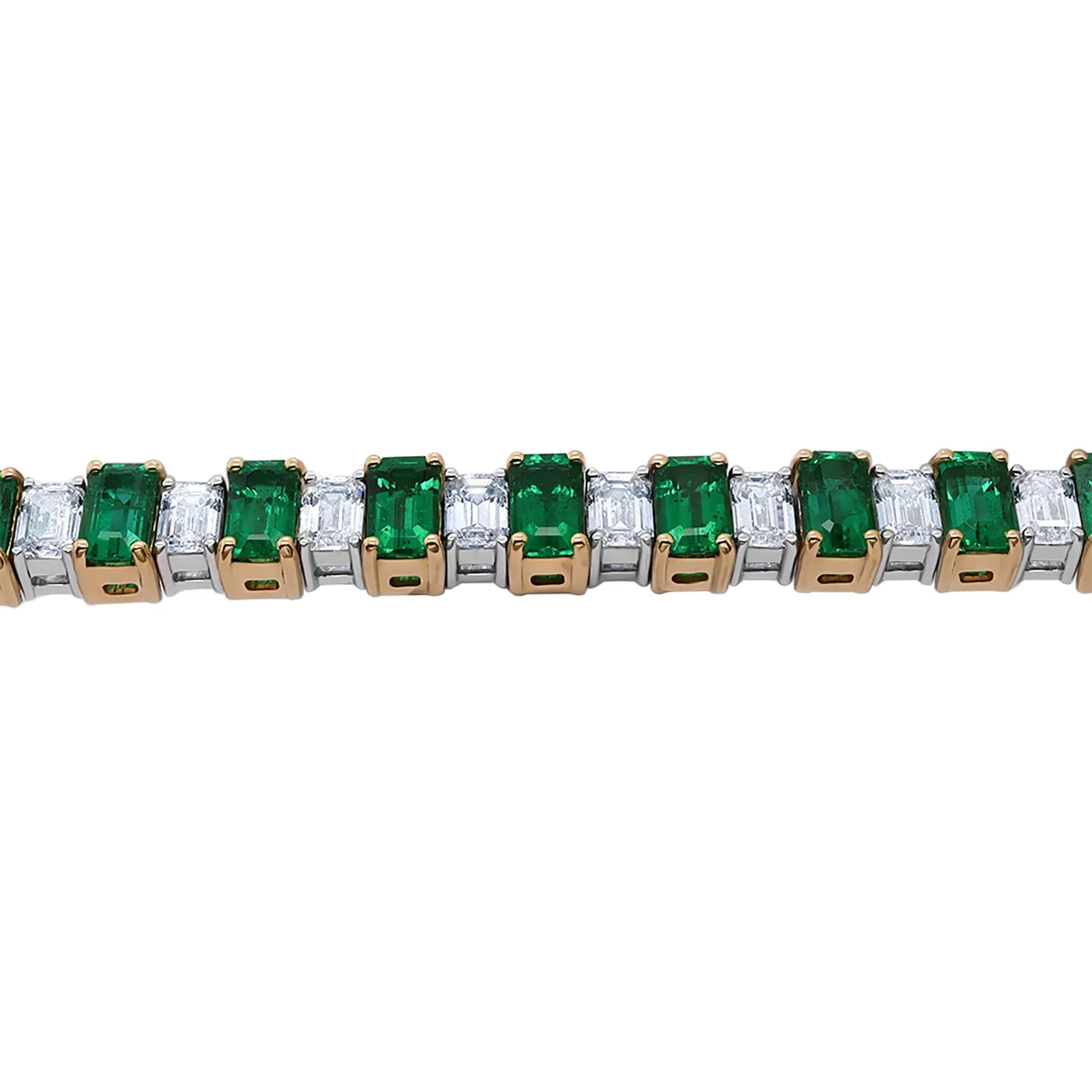 Emerald and Diamond Bracelet