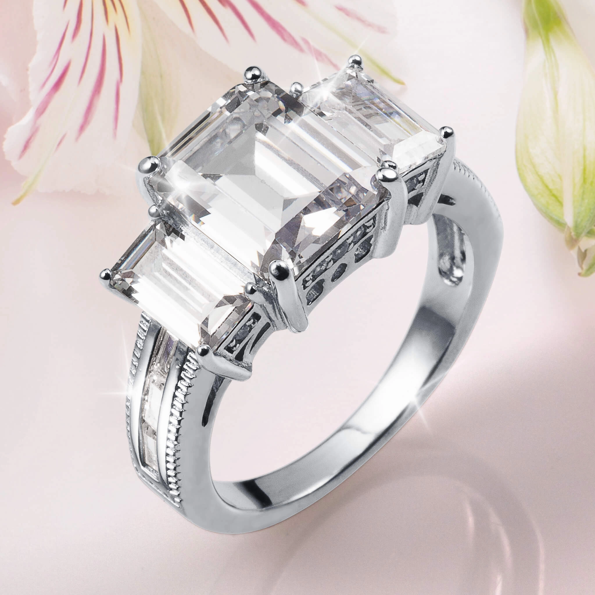 Enchanted Trio Ladies Ring