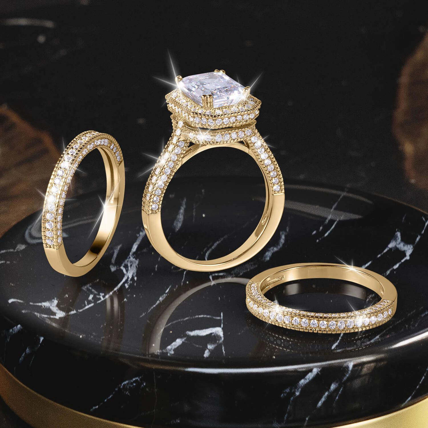 Enchanting Bridal Set Ring