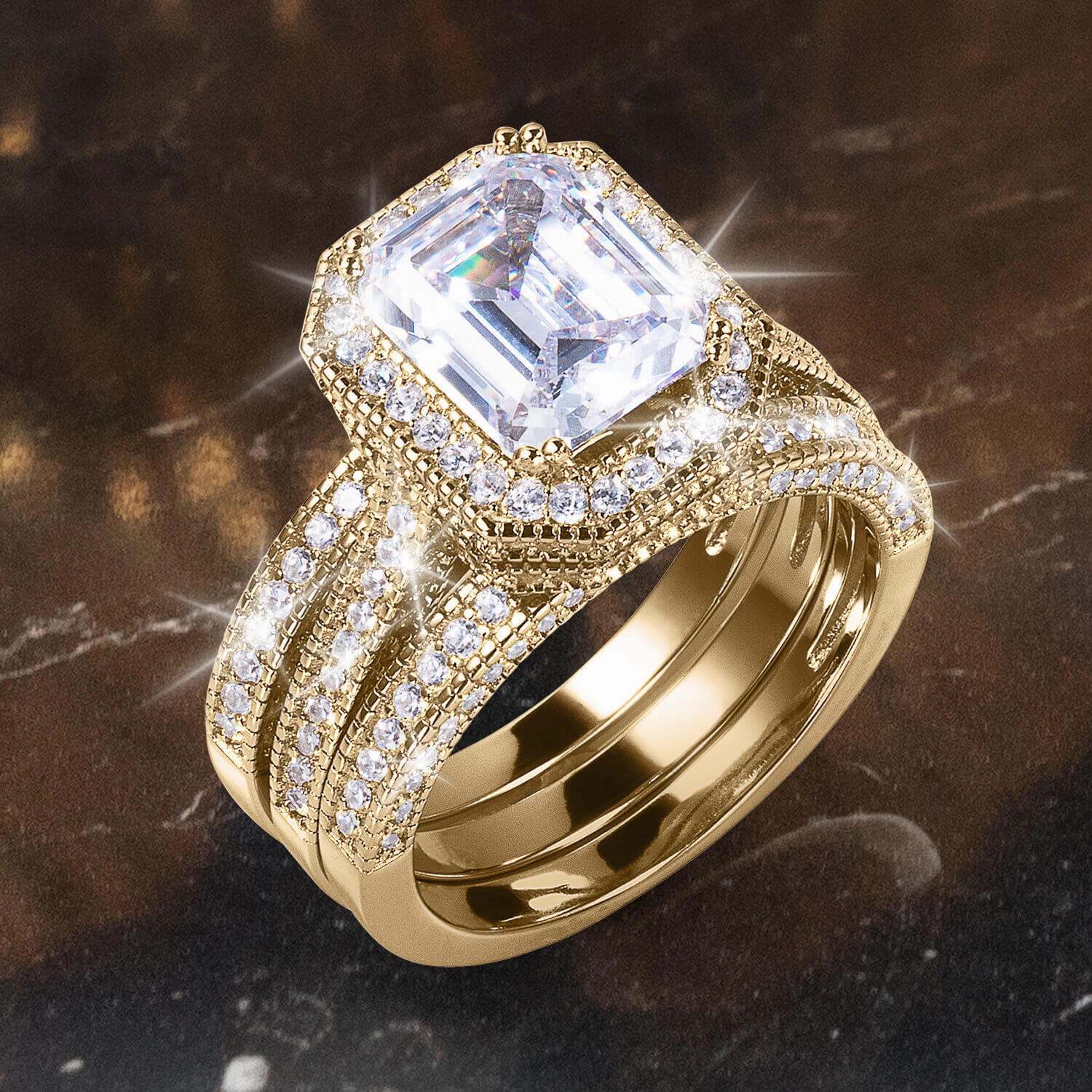 Enchanting Bridal Set Ring