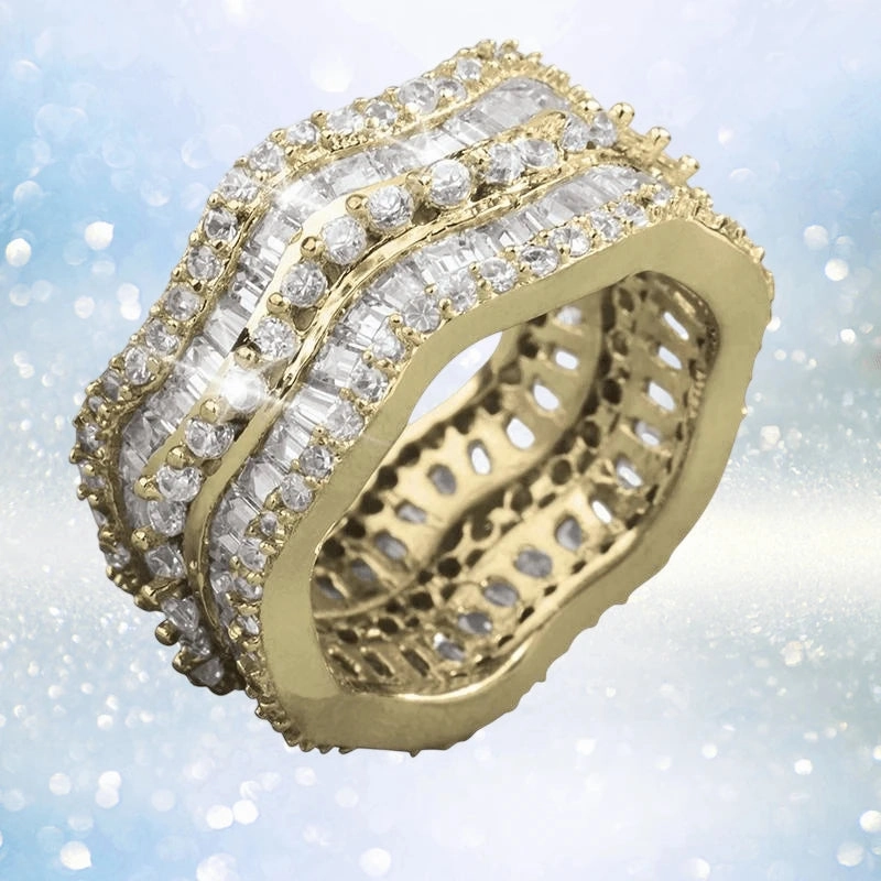 Endless Wave Eternity Ring