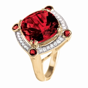 Everlasting Garnet Ring