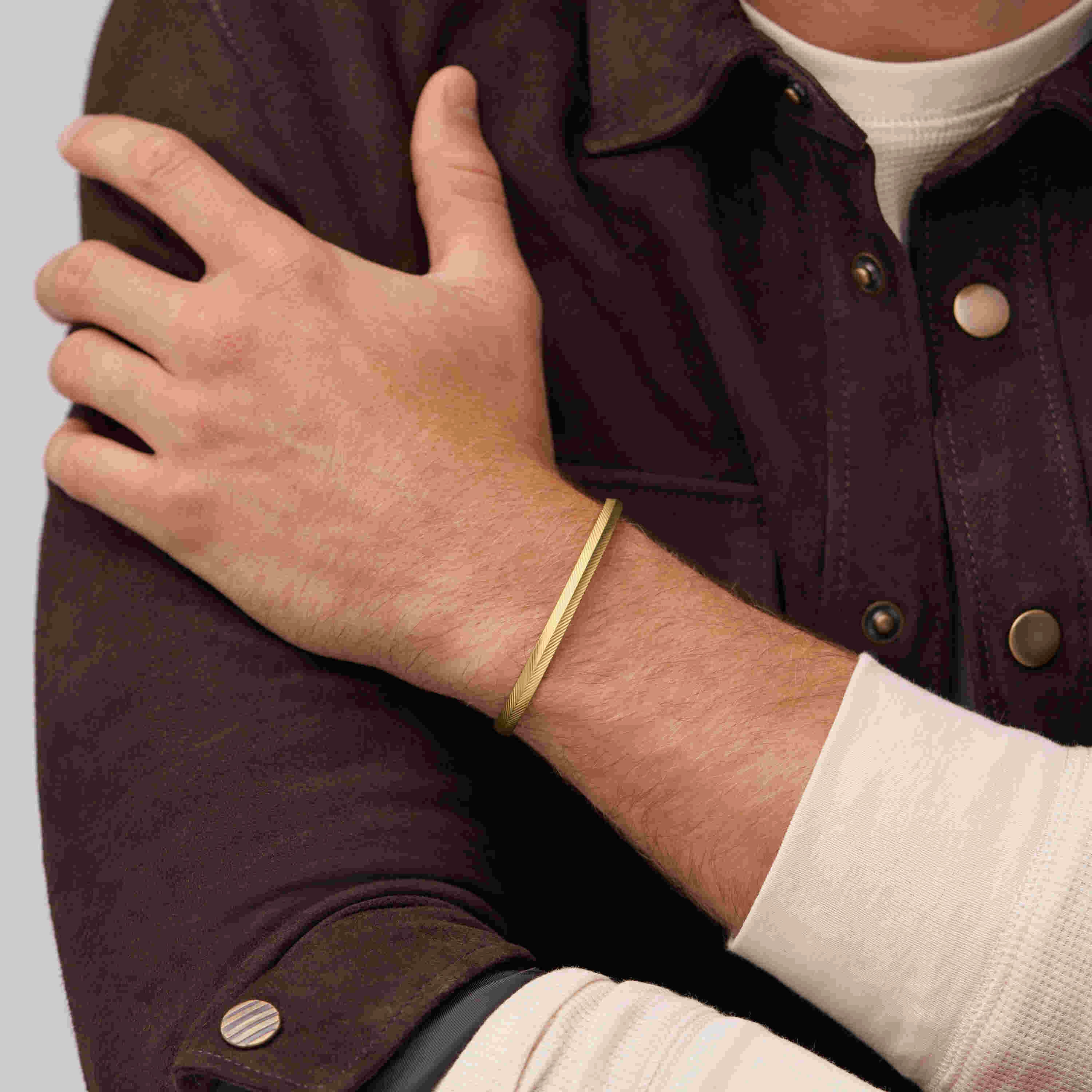 Fossil Harlow Gold Bracelet JF04610710
