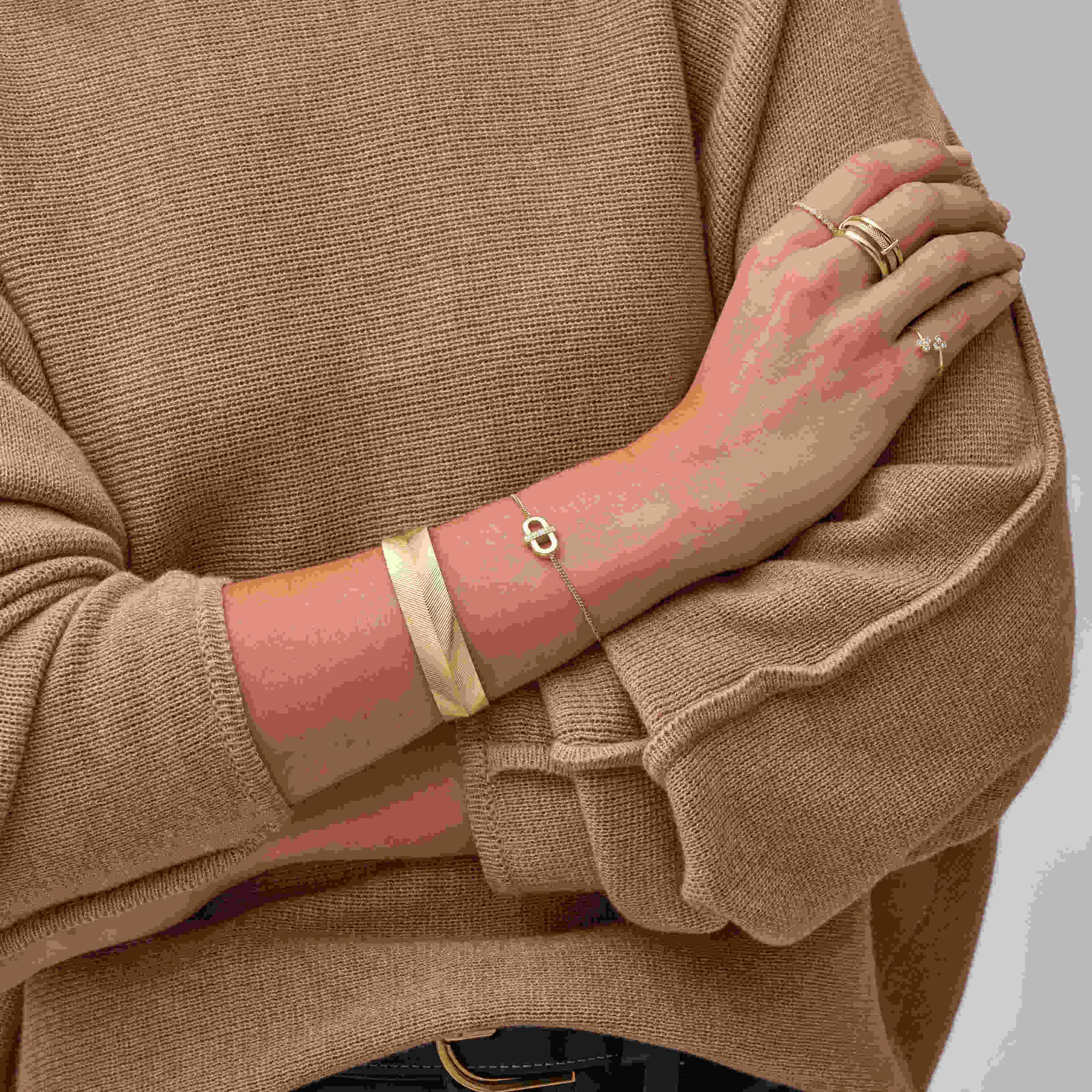 Fossil Heritage Gold Bracelet JF04584710