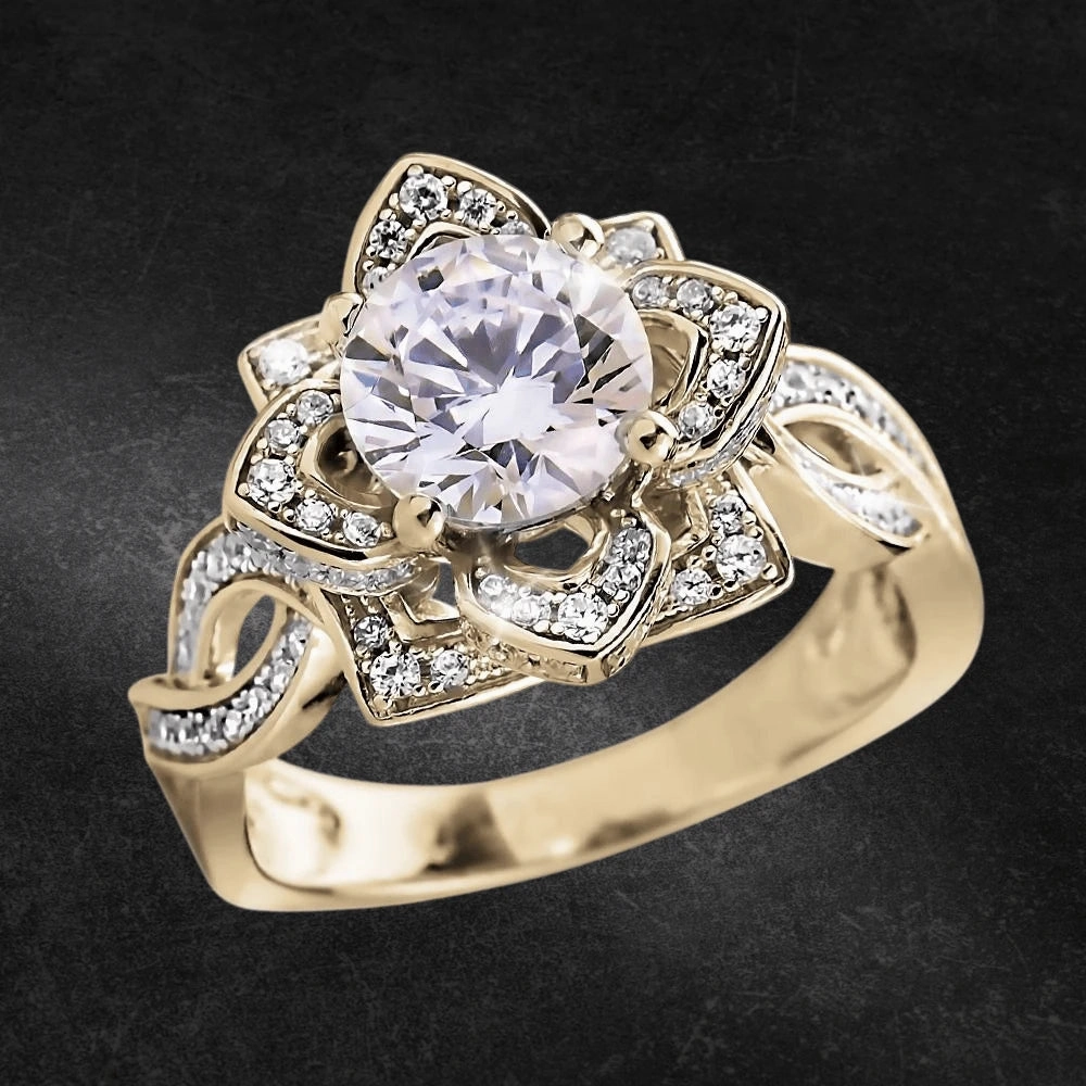 Garden Rose Gold Ring