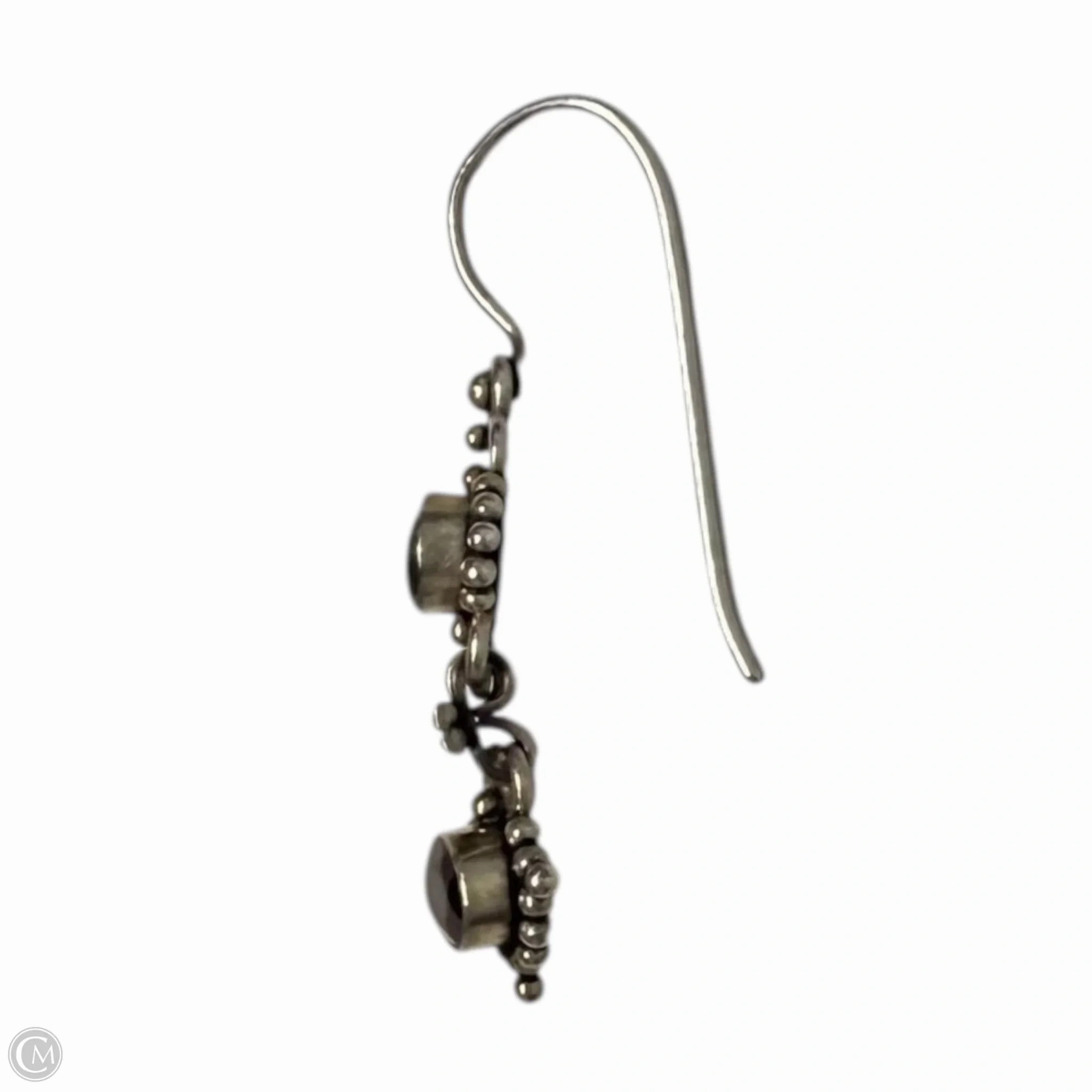 Garnet Drop Earrings
