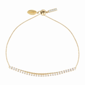 GEORGINI ICONIC BRIDAL VERA 2MM BRACELET GOLD