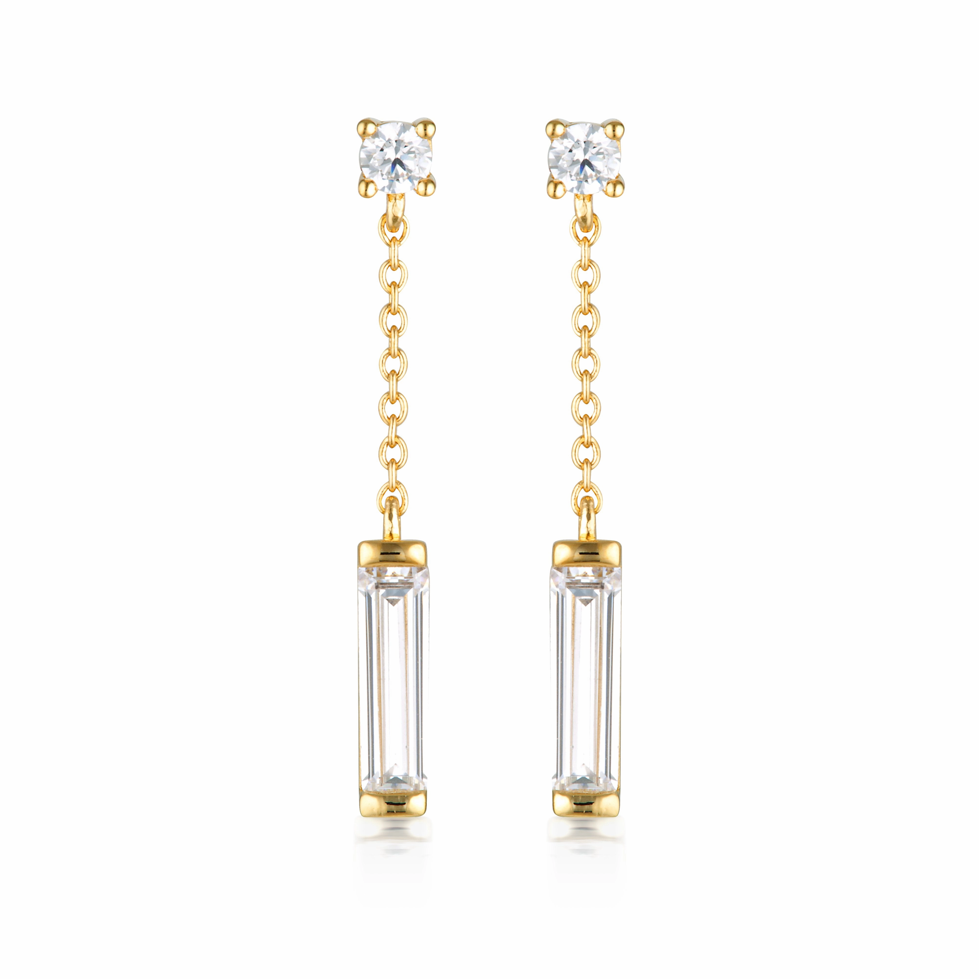 GEORGINI THE LAYERED EDIT TLIETA EARRING GOLD