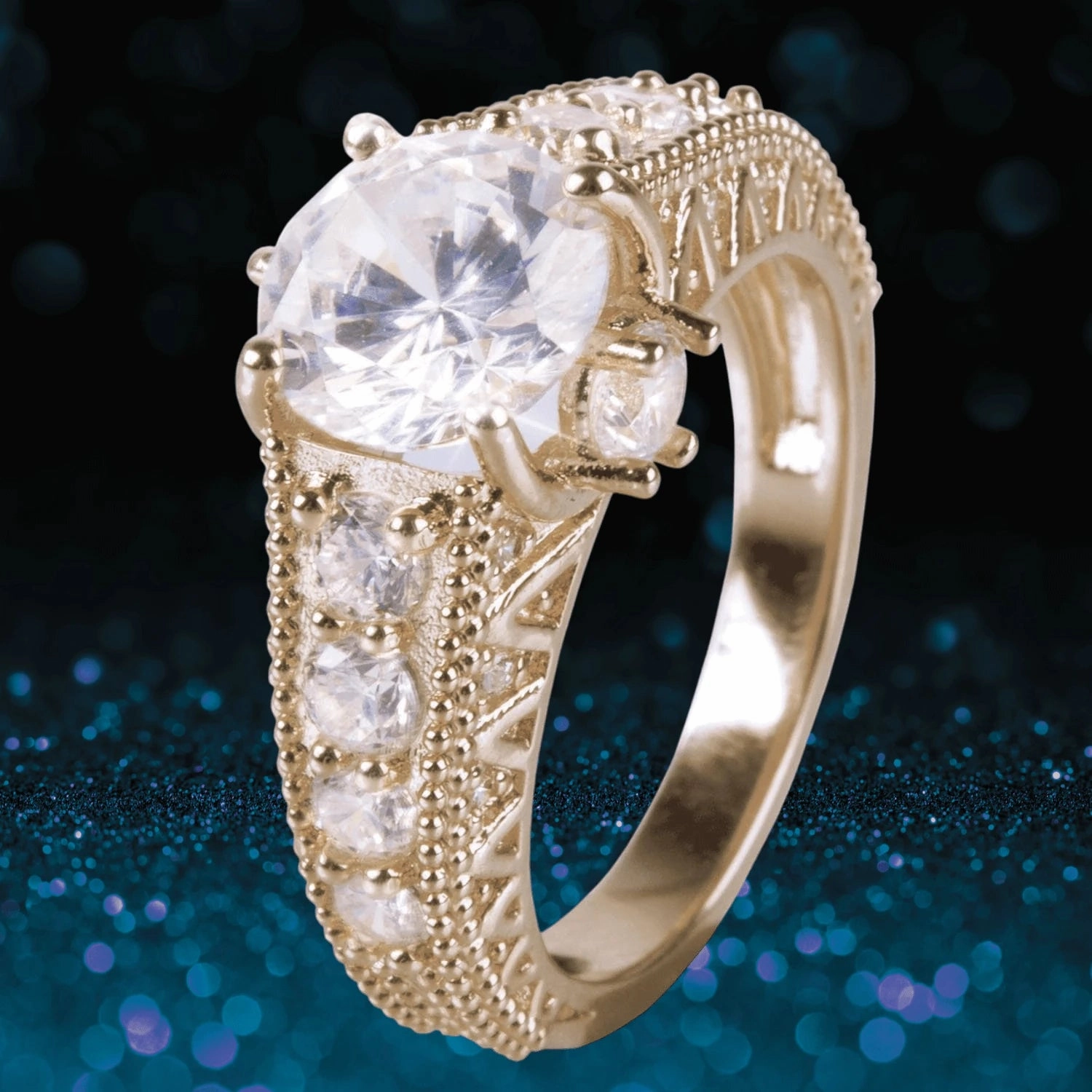 Golden Amor Ring