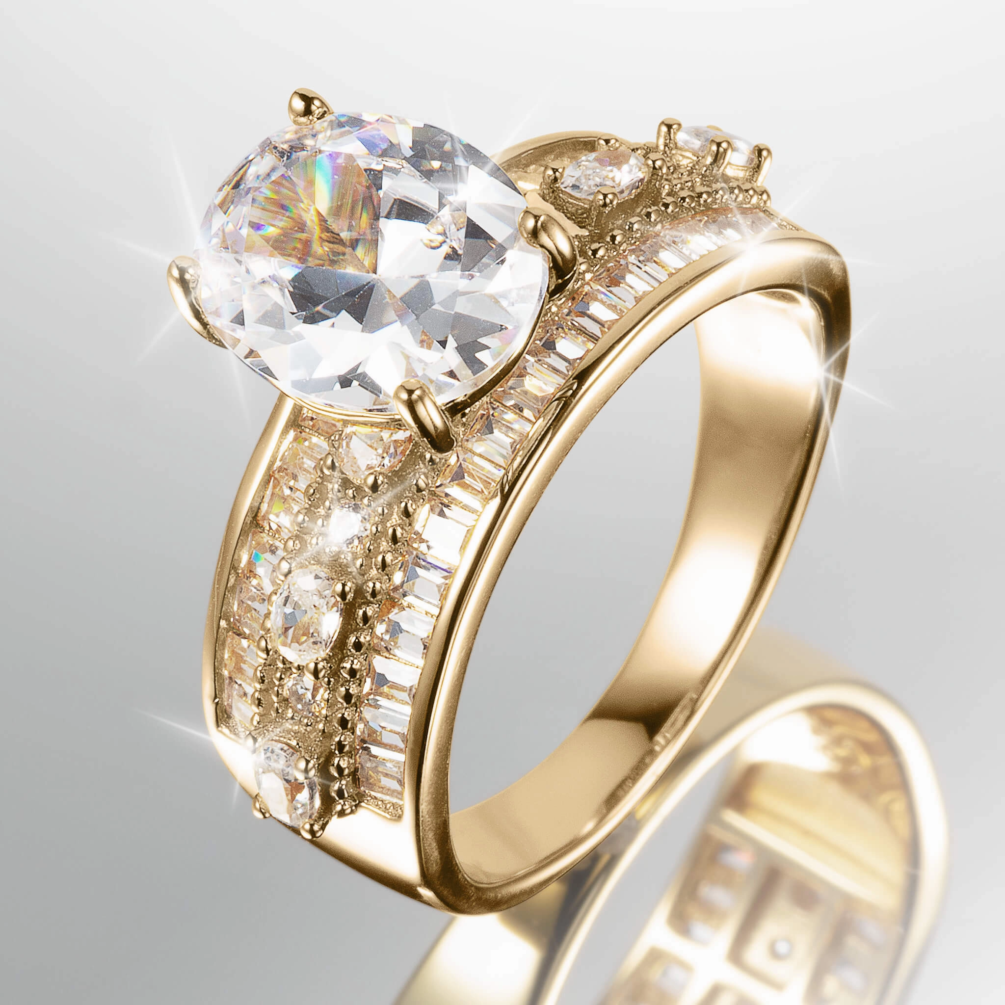 Golden Oasis Ring