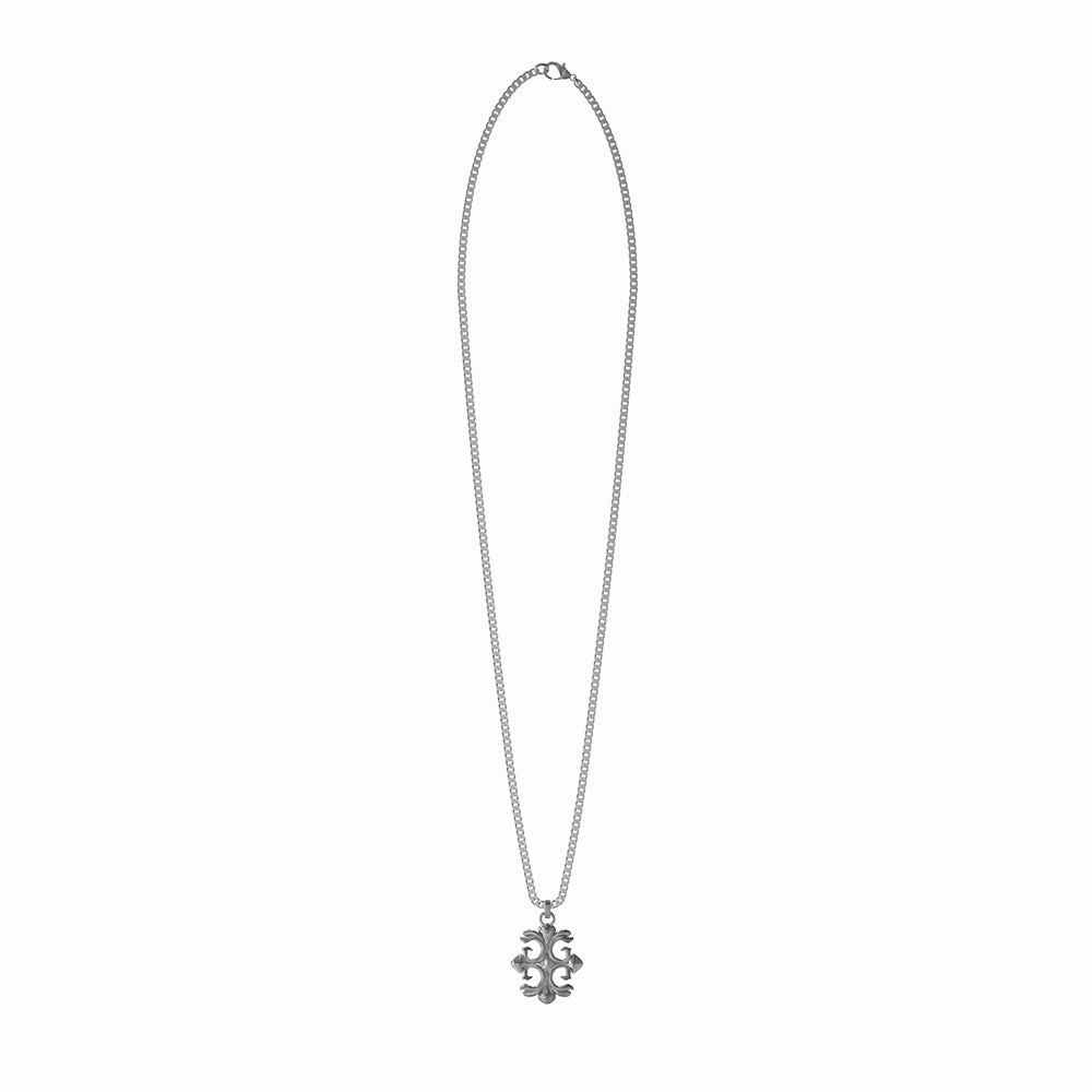 Guess Men's Jewellery Stainless Steel 4G Rebel Charm Pendant On 26" Chain