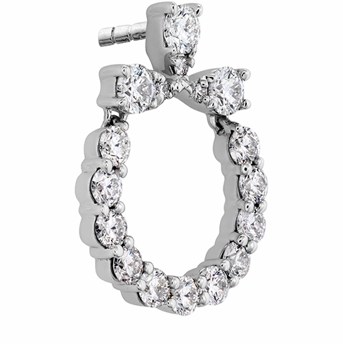 Hearts On Fire Aerial Circle Diamond Earrings